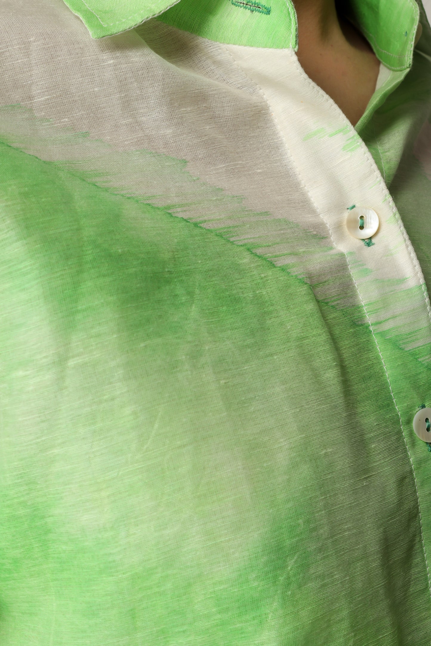 Green Blotted Shirt